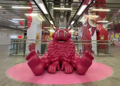 Metro Art Thailand Underground Exhibit