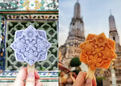 Too Pretty to Eat This Ice Cream Takes Inspiration From Wat Arun
