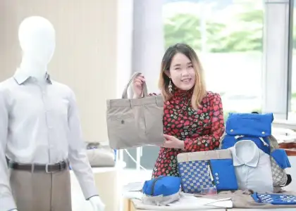 This Thai Artist Converts Old UOB Uniforms Into Stylish Bags