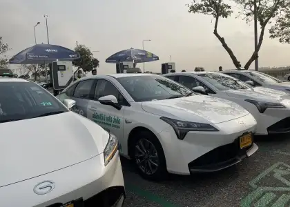 You Can Now Ride Electric Taxis in Suvarnabhumi Airport
