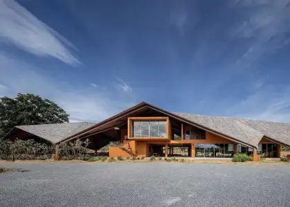 This Agriculture Center in Thailand is Made With Bamboo and Soil