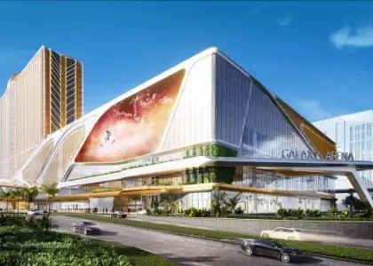 624x351 1 Galaxy Arena Facade