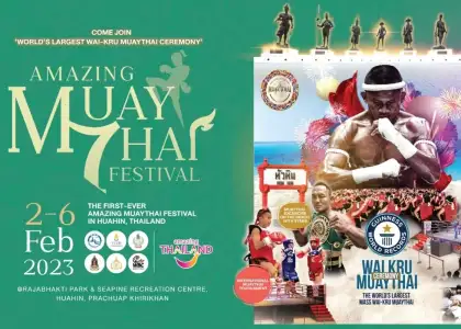Amazing Muay Thai Festival 2023 to Be Held on Feb 4 6 at Hua Hin
