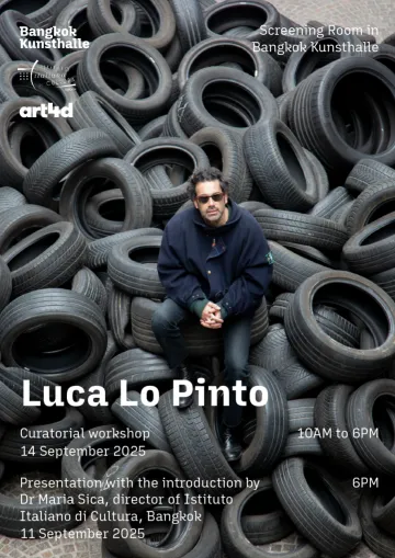 Luca Lo Pinto Curatorial Talk and Workshop