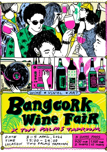Bangcork Wine Fair x Two Palms