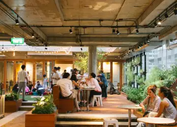 theCOMMONS: An Outdoor Architectural Space Where You Can Work and Chill