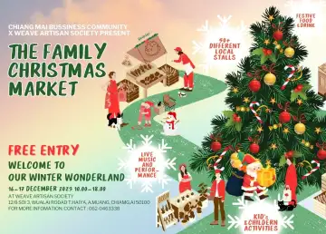 Shop, Jam, & Bond With Your Loved Ones at The Family Christmas Market