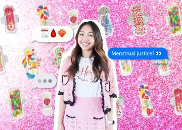 Menstrual Justice Advocate Pear Chotbunwong Tells Success Story of H.E.R.