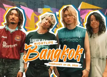 Nightlife BKK: ONE OK ROCK DETOX Asia Tour 2026 in Bangkok & More Events