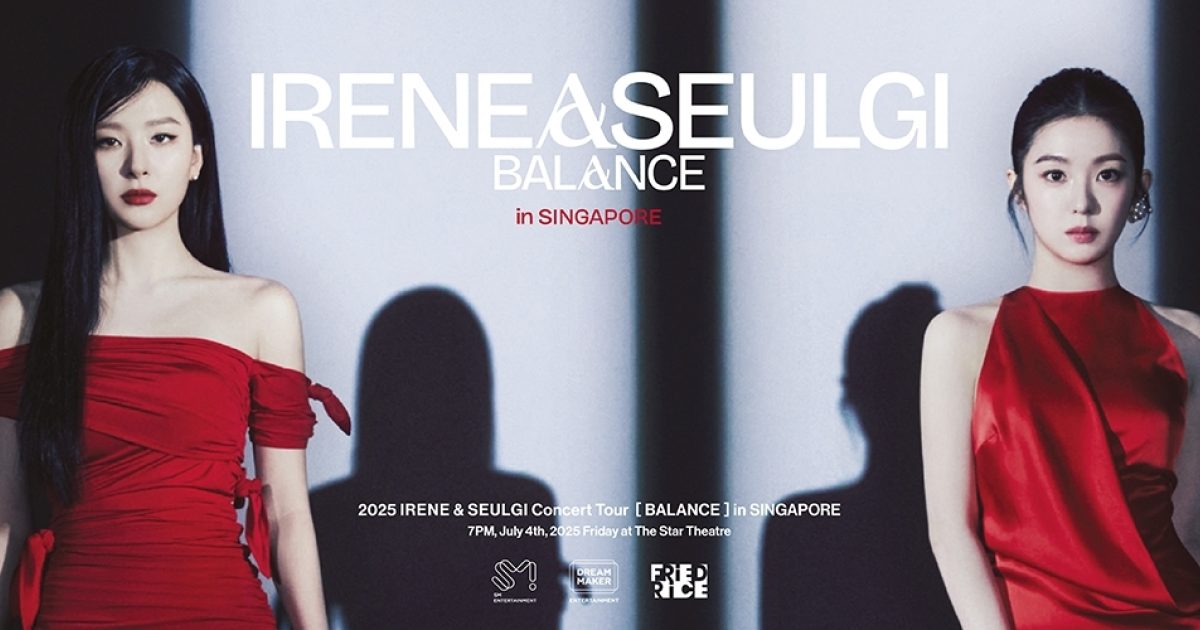 2025 IRENE & SEULGI Concert Tour… | The Beat Singapore