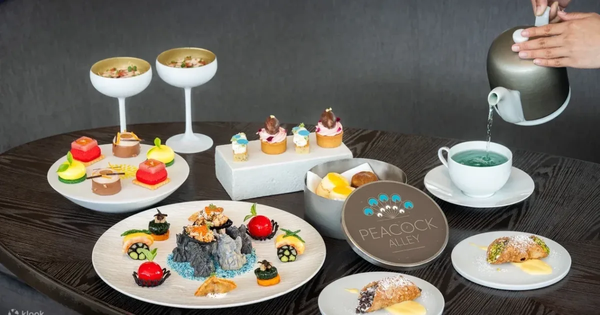 Afternoon Tea Set - Peacock Alley by… | The Beat Bangkok