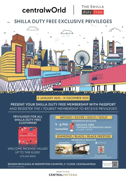 Shilla Duty Free Exclusive Privileges