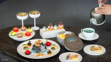 Afternoon Tea Set at Peacock Alley by Waldorf Astoria Bangkok