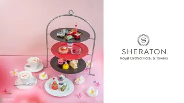 Afternoon Tea at Royal Orchid Sheraton Hotel Towers Bangkok