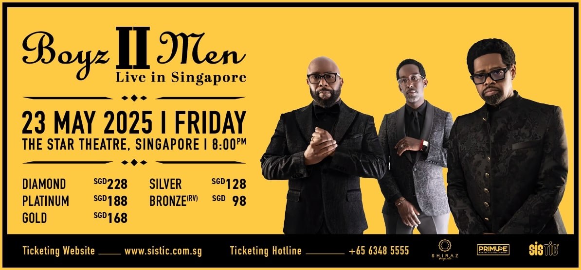 Boyz II Men Live in Singapore | The Beat Singapore