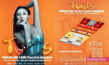 HWASA LIVE TOUR Twits in Bangkok 1