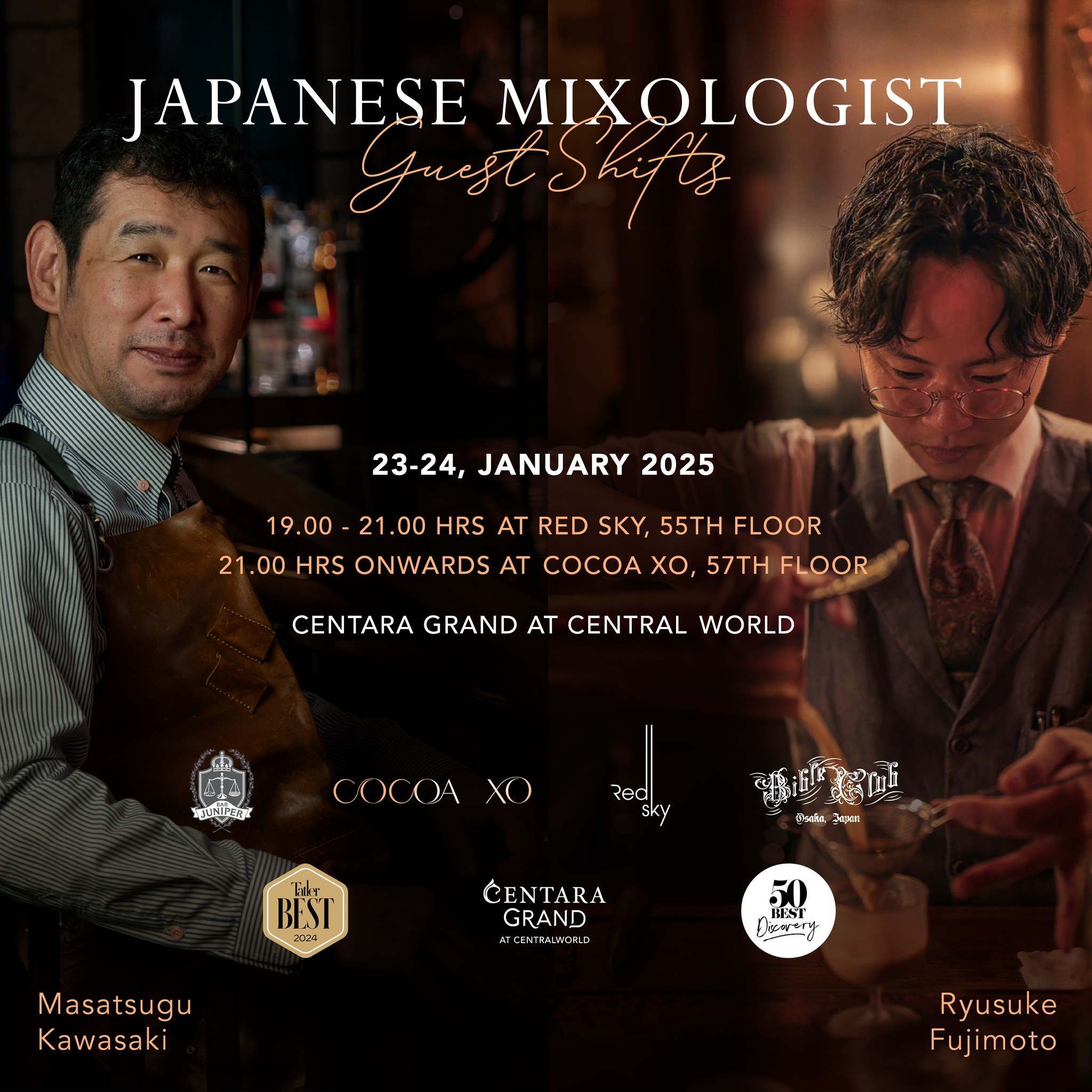 Japanese Mixologists Guest Shifts at Red… | The Beat Bangkok