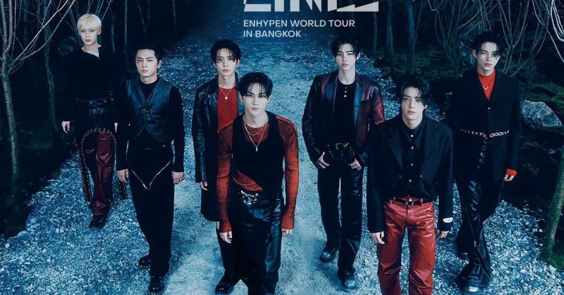 ENHYPEN WALK THE LINE IN BANGKOK ヒスン Happenings: ENHYPEN World Tour 'Walk The Line' in Bangkok