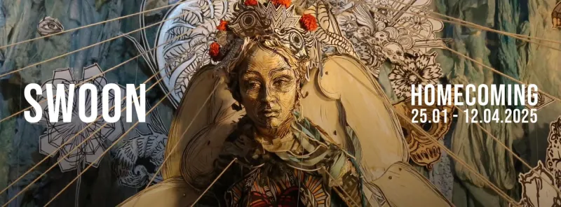 Homecoming Solo Exhibition by Swoon Caledonia Curry
