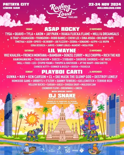 Rolling Loud Thailand 2024