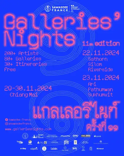 GALLERIES NIGHTS 2024 alt poster