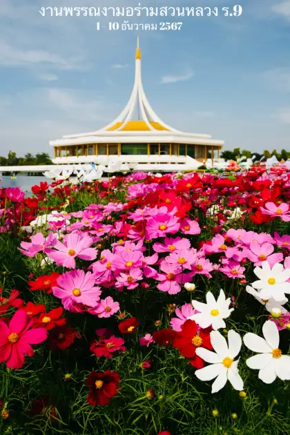 Splendid Flora Festival at Suan Luang Rama IX Park