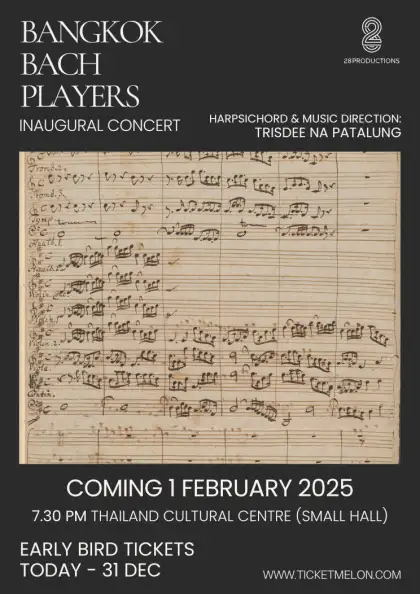 BANGKOK BACH PLAYERS Inaugural Concert