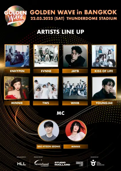 Golden Wave in Bangkok 2025