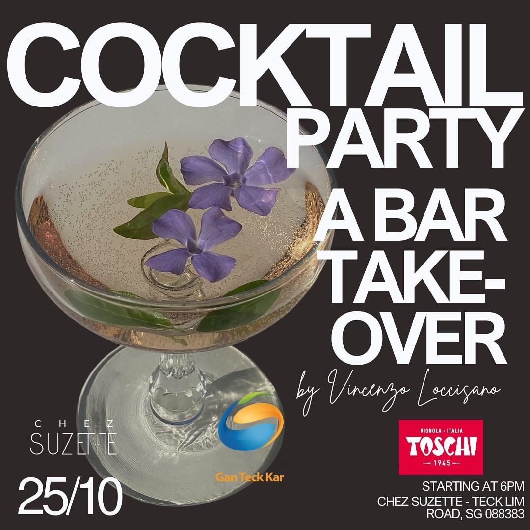 Cocktail Party A Bar Take over by… The Beat Singapore