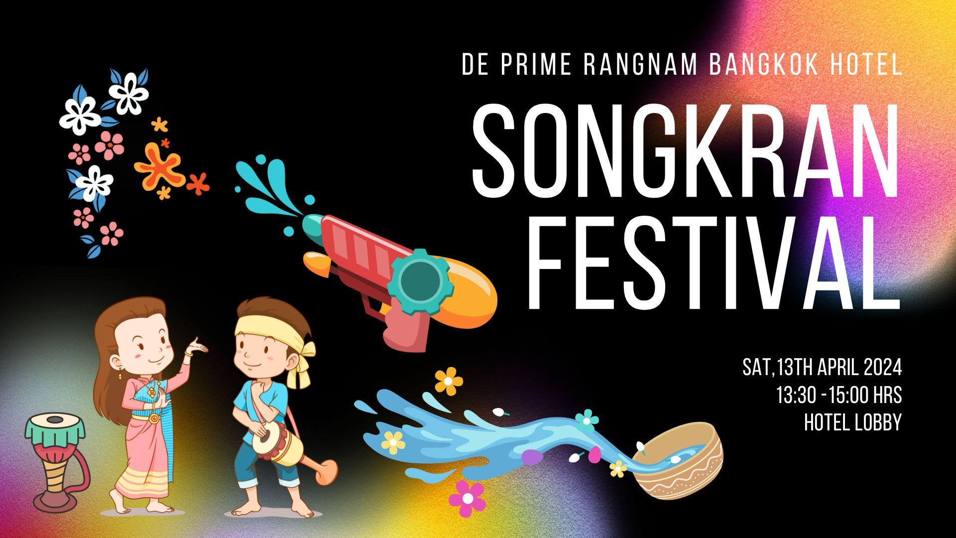 8. Dance with Thai Long Drum and Celebrate Songkran