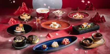 Chinese Omakase 9 course Menu The Dream of the Red Chamber
