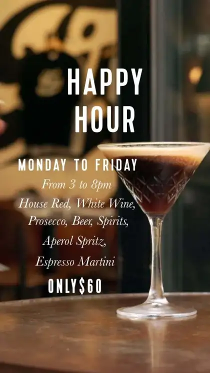 FINI’S NEW YORK ITALIAN Happy Hour