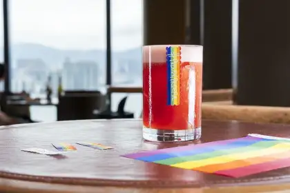 Proud Prideful Cocktail at Cruise Restaurant Bar