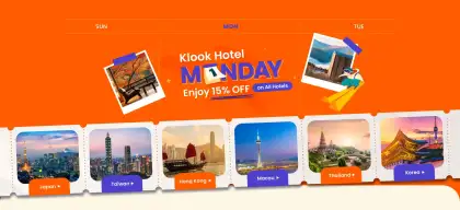 9 Klook Hotel Monday: 15% Off on Global Hotels Every Monday