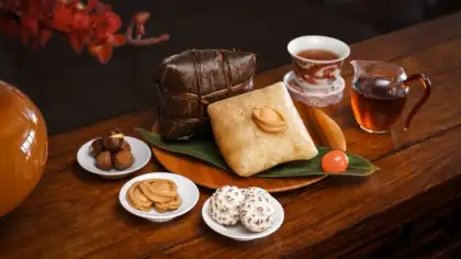 Dragon Boat Festival Rice Dumplings by Michelin Starred Lung King Heen