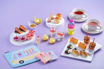 Sundae Neon Twist Afternoon Tea