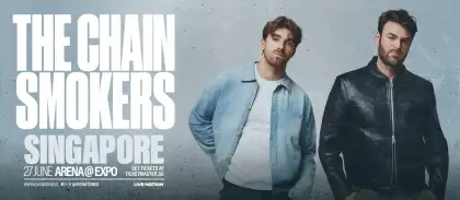 The Chainsmokers in Singapore