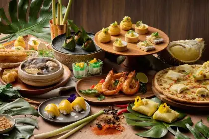 The Chefs Table Southeast Asian Durian themed Tea Buffet