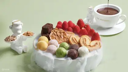 Up to 14 Off Gelato Chocolate Fondue with Beverage