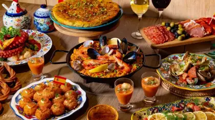 Up to 30 Off Spanish Seafood Fiesta Dinner Buffet
