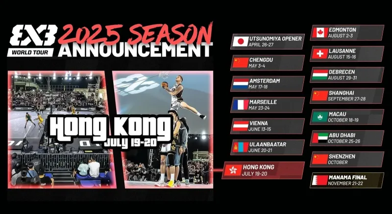 FIBA 3x3 World Tour Hong Kong 2025