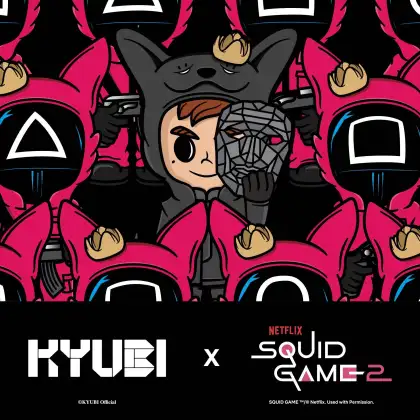 2 KYUBI x SQUID GAME 2 Pop-up Store