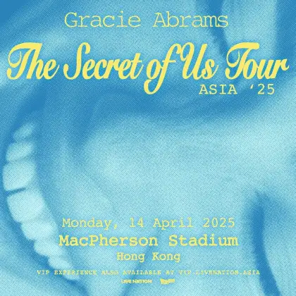 10 Gracie Abrams: The Secret of Us Tour