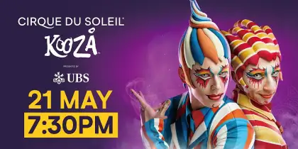 5 Cirque du Soleil KOOZA Presented by UBS