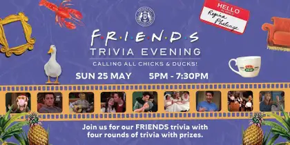 9 F.R.I.E.N.D.S. Trivia Evening