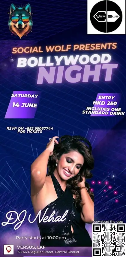 8 Social Wolf Presents BOLLYWOOD NIGHT
