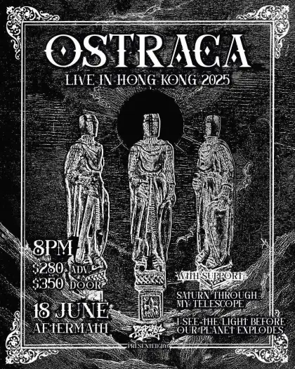 10 Ostraca Live in Hong Kong