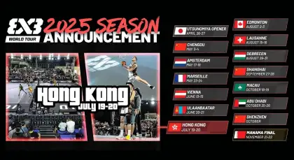 9 FIBA 3x3 World Tour Hong Kong 2025