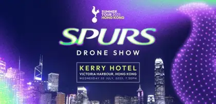 3 Tottenham Hotspur Football Club Drone Show