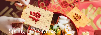 Spring savings